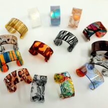 Bracialets made with Trespex Matrix
