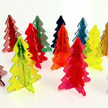 Christmas Trees made with Trespex sheets