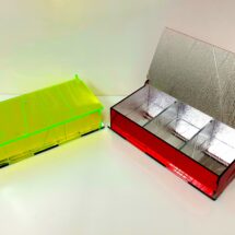 Trespex Metallic FL190 and Red 1081