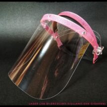 Face Mask made with Trespex Glitter Pink