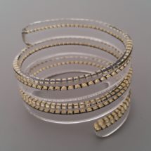Bracciale SPRING realizzato in TRESPEX Brilliant QMO