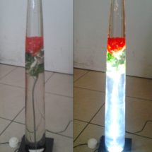 Lampada in TRESPEX