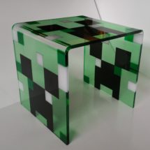 Panchetto CREEPER realizzato in TRESPEX Mosaic
