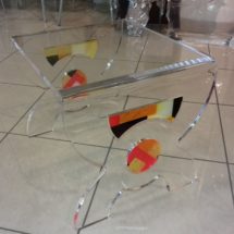 Panchetto OK realizzato in TRESPEX
