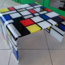 Panchetto realizzato in TRESPEX Mosaic