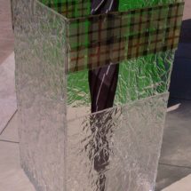 Portaombrelli realizzato in TRESPEX GH+Matrix QUADRO1