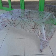 Tavolino realizzato in TRESPEX C&W