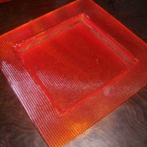 Vassoio realizzato in TRESPEX DIAMOND 1070